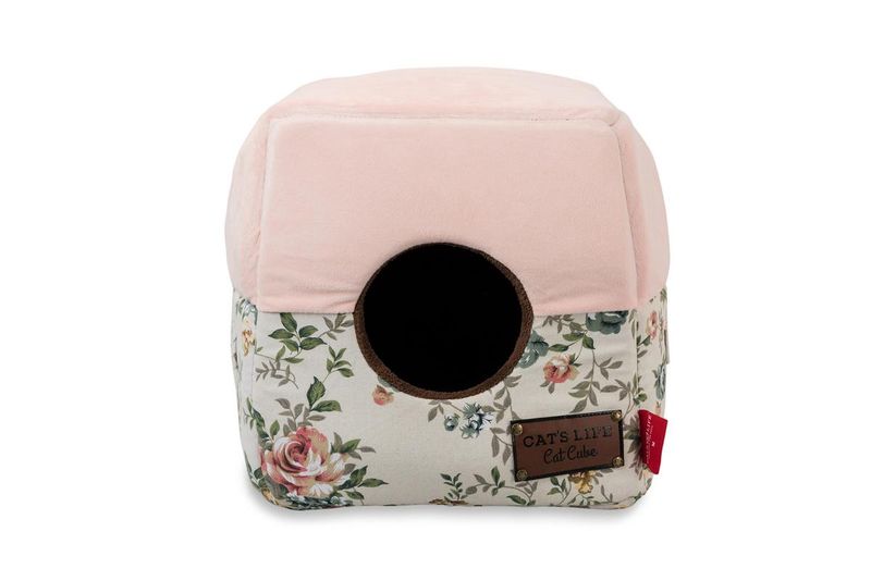 Cat's Life Cat Cube Floral (Pink06) M