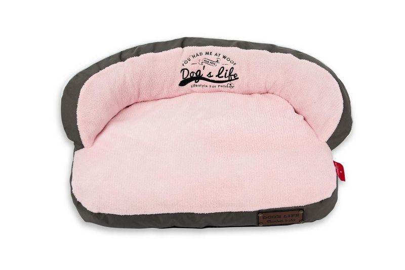 Dog's Life Slumber Sofa (Pink 06)