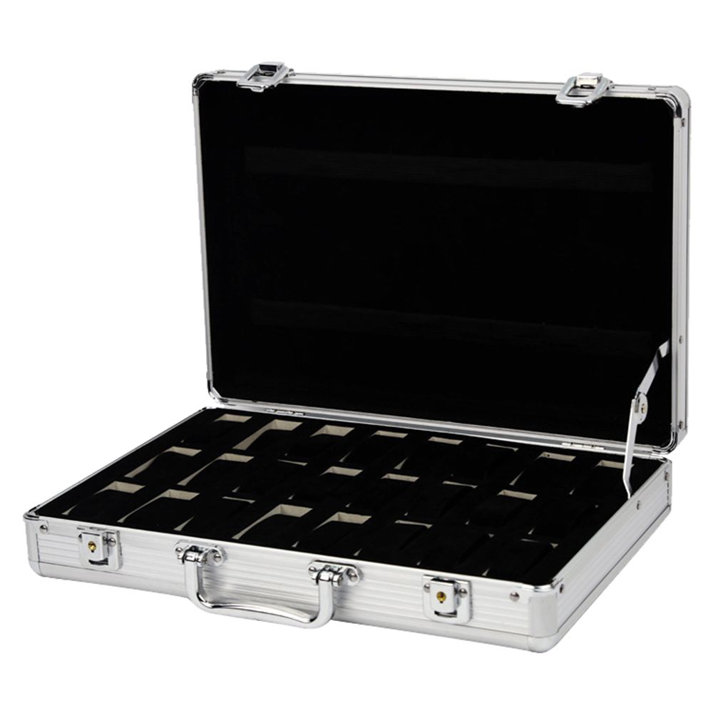 24 Grid Aluminum Alloy Watch Storage Box Shop Today. Get it Tomorrow