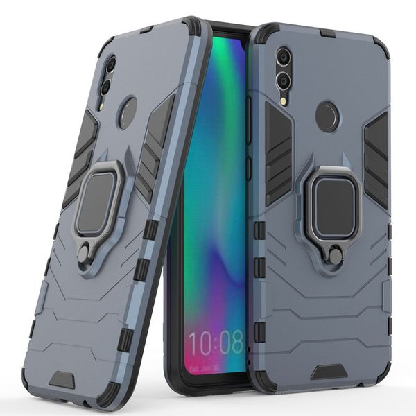 Kickstand Ring Tiger Armor Case for Honor 10 Lite Black