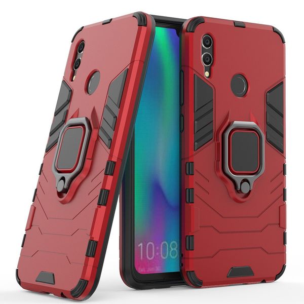 Kickstand Ring Tiger Armor Case for Honor 10 Lite Black