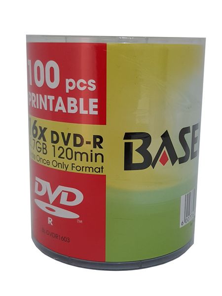Baseline DVD-R Printable (100 Pack)