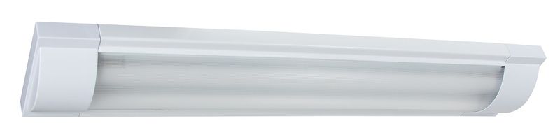 2 Foot White LED Flush Mount Slim Line Fluorescent Light Fitting