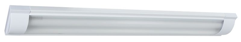 4 Foot White LED Flush Mount Slim Line Fluorescent Light Fitting