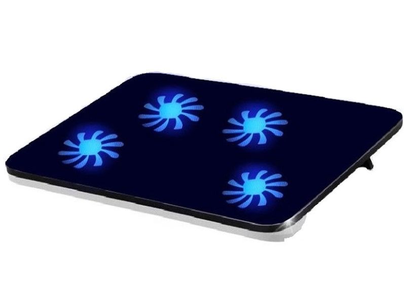 Notebook Laptop Cooling Pad Stand Holder with 4 Fans