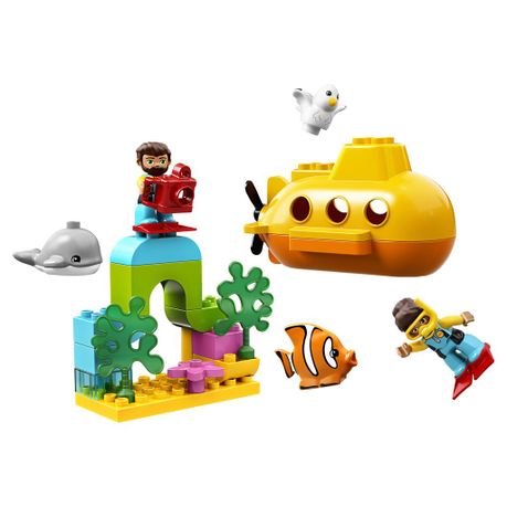 lego duplo town submarine adventure bath toy