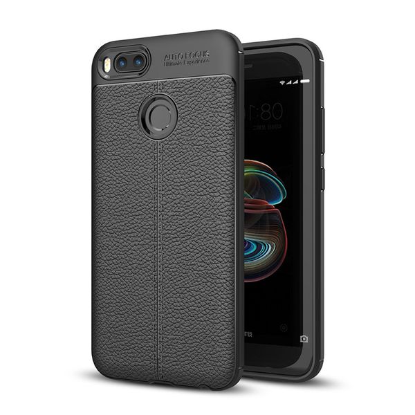 Ventilation Rubber Case for Xiaomi Mi A1 (Mi 5X) Black