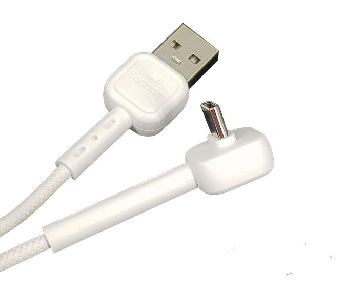 Type-C To USB Data Cable w Stand - White
