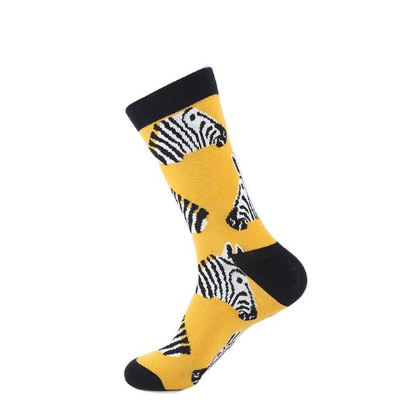 Men's Socks - Zebra