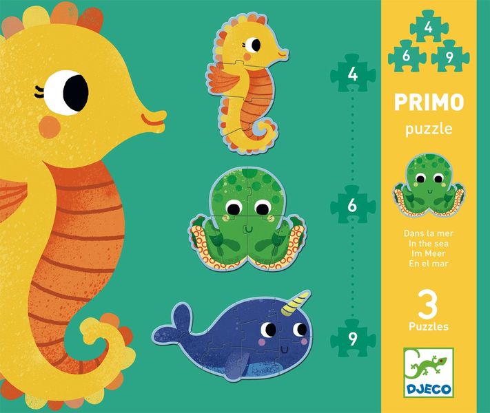 Djeco Progressive Puzzle - In the Sea