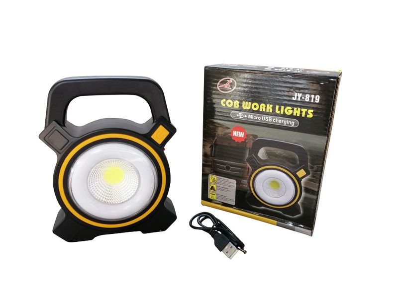 Load Shedding Cob Light with USB Port