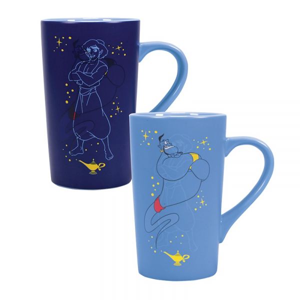 Aladdin - Genie Heat Change Latte Mug (Parallel Import)