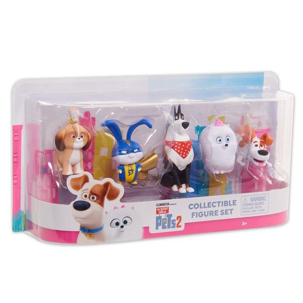 Secret Life of Pets 2 Articulated Fig 5 Pk Set
