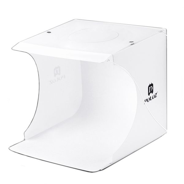 Puluz 20cm Folding 550LM Studio Photo Lighting Box with LED Floor Panel.