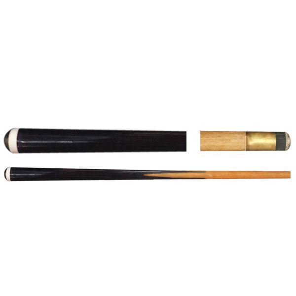 57" Ramin Bar Pool Cue with Brass Ferrule - 1 piece