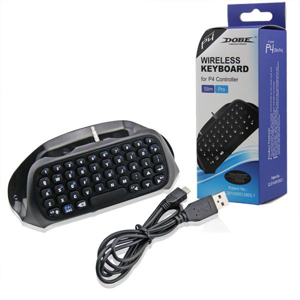 Wireless Keyboard For PS4 Controller