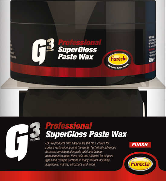 G3 Professional Super Gloss Paste Wax