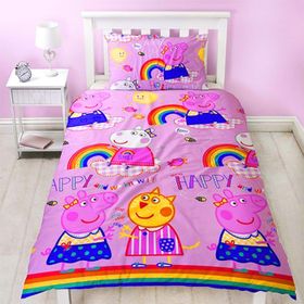 Peppa Pig Hooray Reversible Duvet Set Buy Online In South Africa