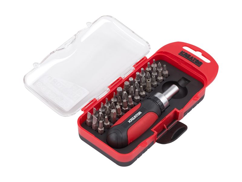 Kreator - Ratchet Screwdriver Set - 38 Pieces