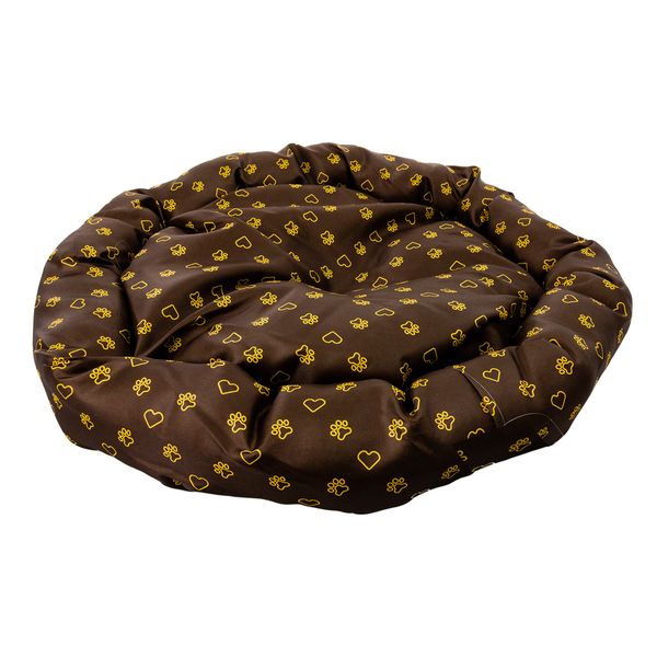 Round Pet Bed Medium 70cm - Yellow