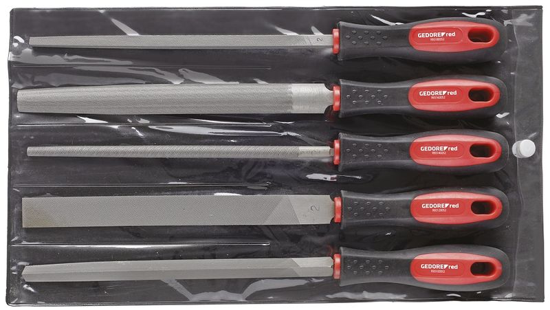 Gedore Red File Set - 5 Piece