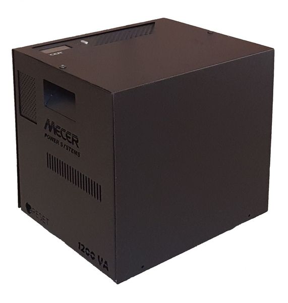 Mecer Inverter 1200VA/720W - With Portable Metal Casing (Excl Battery)