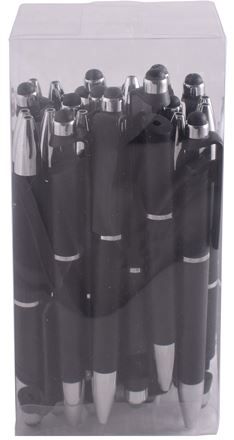 Marco Black Pen Cellphone Holder &amp; Stylus 24 Pack