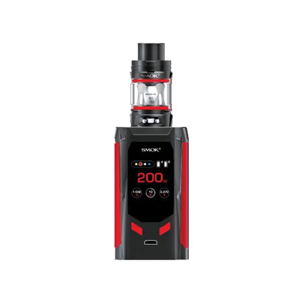Smok R-Kiss 200W 5ml Vape Kit - Black/Red
