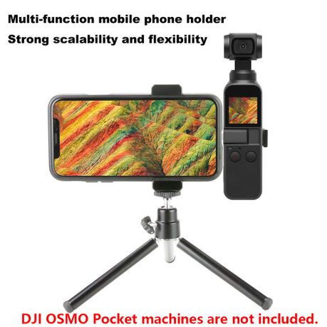 Aluminum Handheld Phone Holder Tripod Mount Stand For Dji Osmo Pocket Buy Online In South Africa Takealot Com