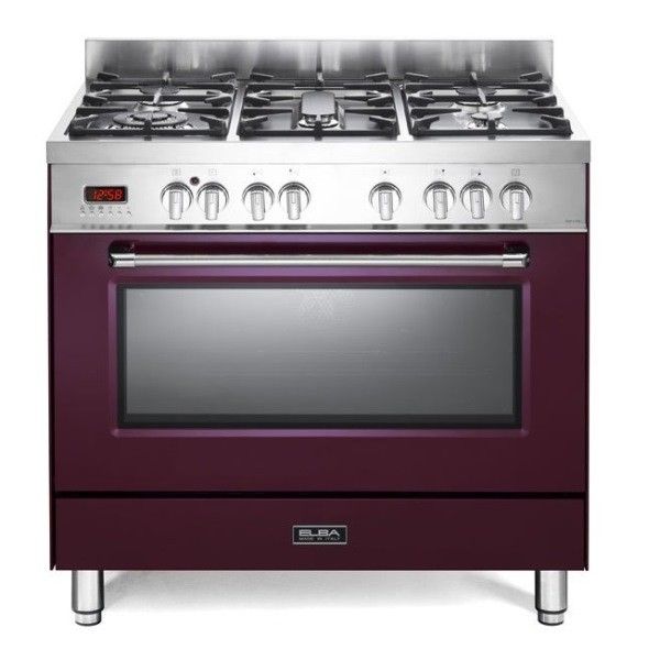 Elba Red 90cm Gas / Electric Cooker - 01/9S4EX937NR