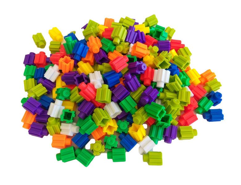 Educational Building Blocks Type 30- Sliding Blocks (195 Pieces)