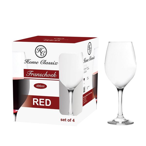 Home Classix Franschoek Red Wine 490ml - 4 Pack