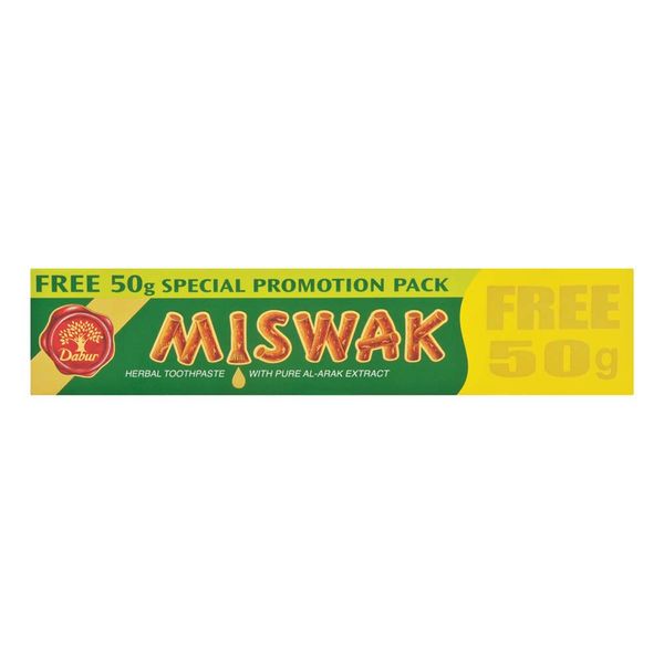 Miswak Herbal Toothpaste - 120g+50g Free