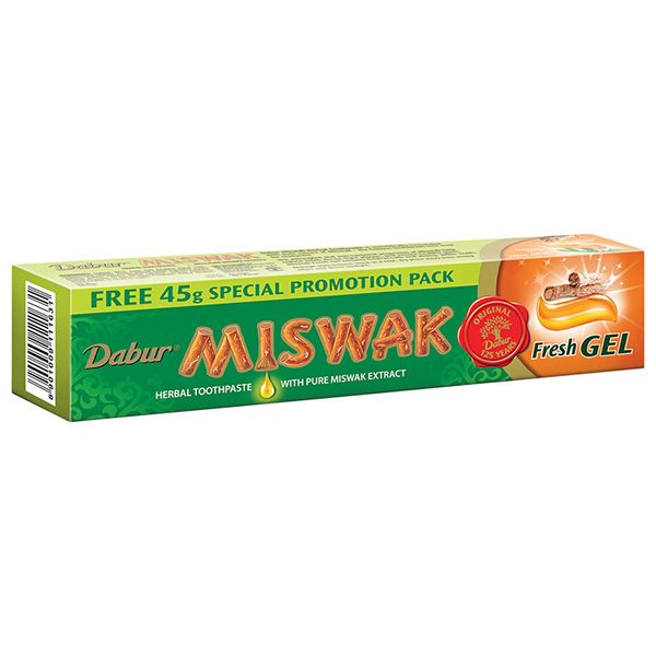 Miswak Fresh Gel Toothpaste - 90g+45g Free