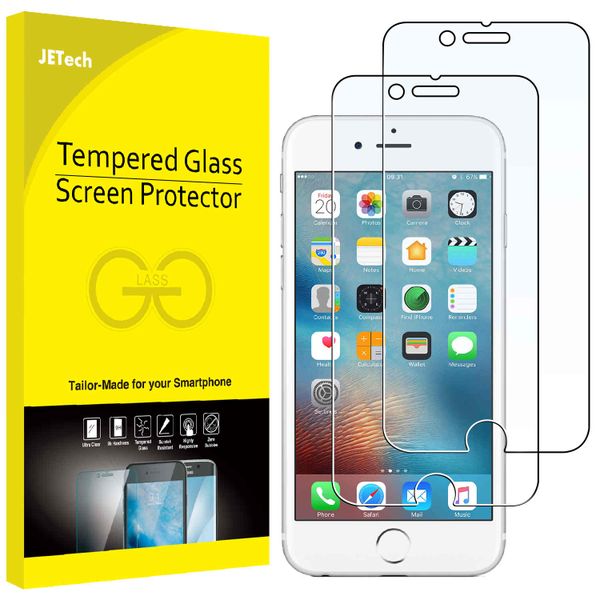 JETech Apple iPhone 6 Plus/6s Plus Screen Protector 2-Pack
