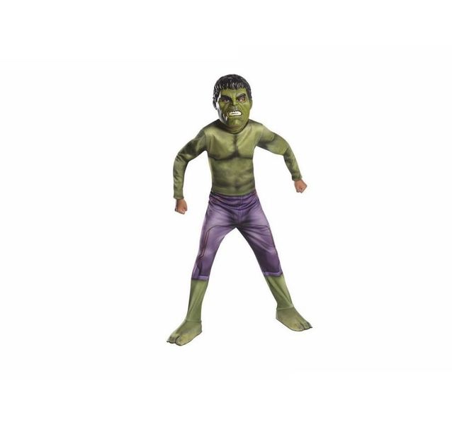 The Avengers Hulk Action Costume - (Size: 8 - 10 Years)
