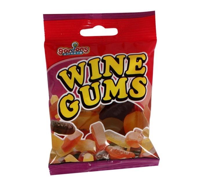 Bulk Pack 30x Gordon's Wine Gums 60g packet Buy Online in South