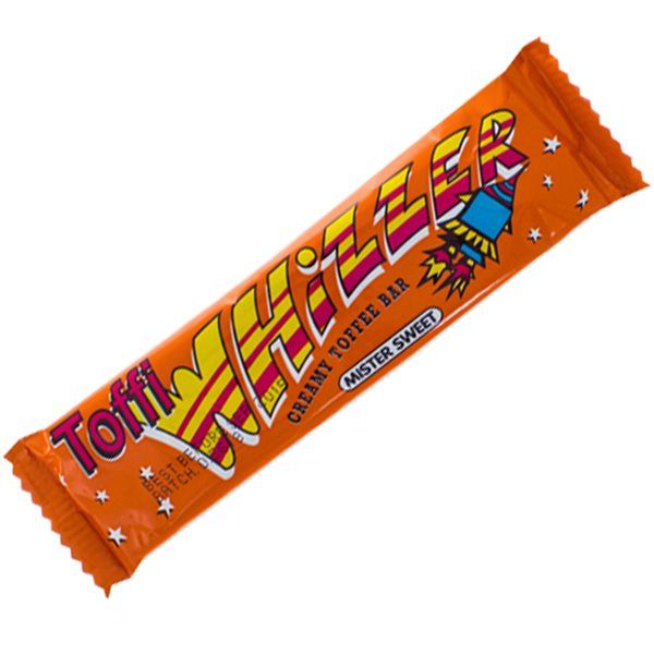 Bulk Pack 40x Mister Sweet Toffi Whizzer Creamy Toffee Bar