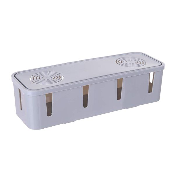 Cable Tidy Box - Grey