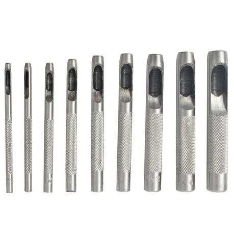 9 pc Hollow Punch Set