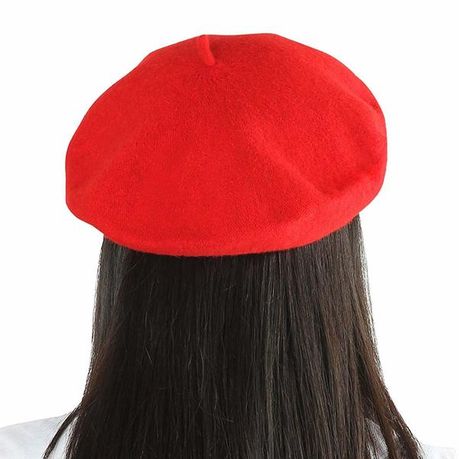 red berry hat