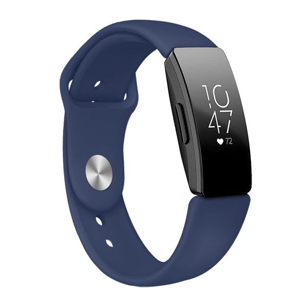 Tuff-Luv Silicone Strap for Fitbit Inspire / Inspire HR - Large - Navy
