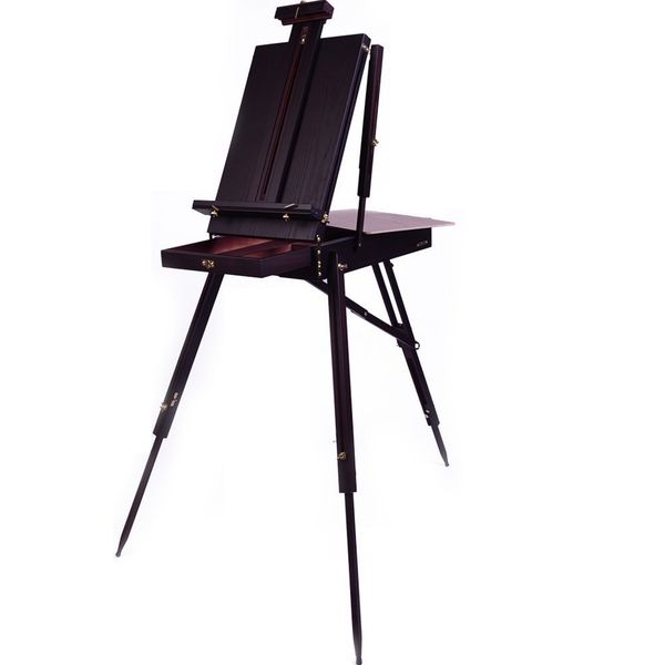 Black French Box Easel