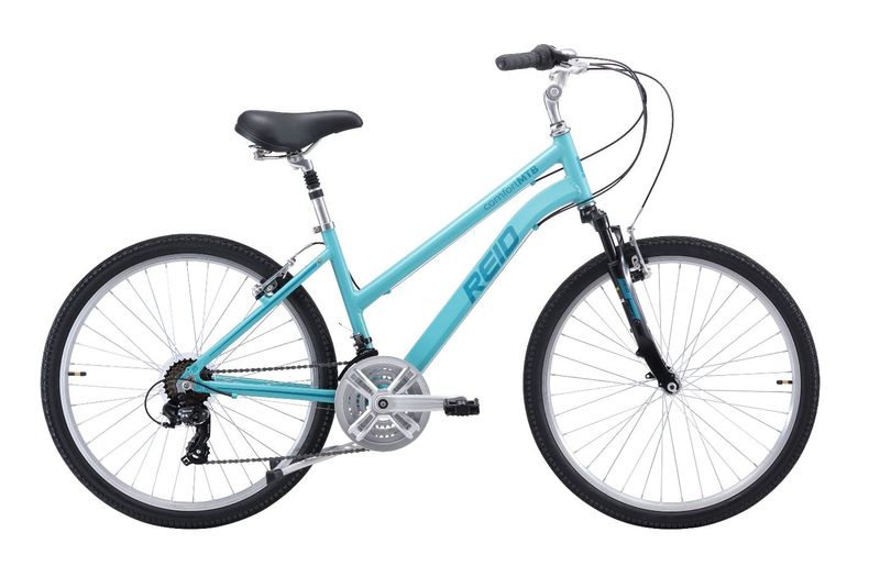 Reid Comfort 26’’ Hybrid Bike Shimano 21 Speed Gears 40cm - Teal