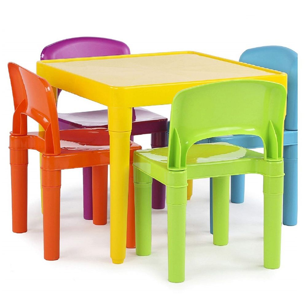 Greenbean Multi-Coloured Childrens' Furniture: Table & 4 Chairs | Shop ...