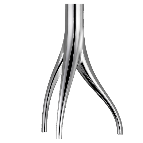 VAGNBYS Candlestick - Mangrove Candlestick Silver 18cm
