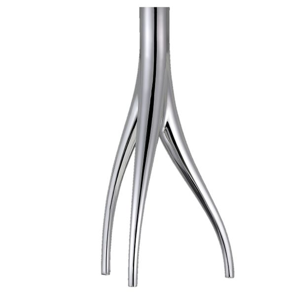 VAGNBYS Candlestick - Mangrove Candlestick Silver 23 cm