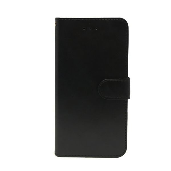 Deluxe PU Leather Book Flip Cover Huawei Y7 2018 - L. Blue