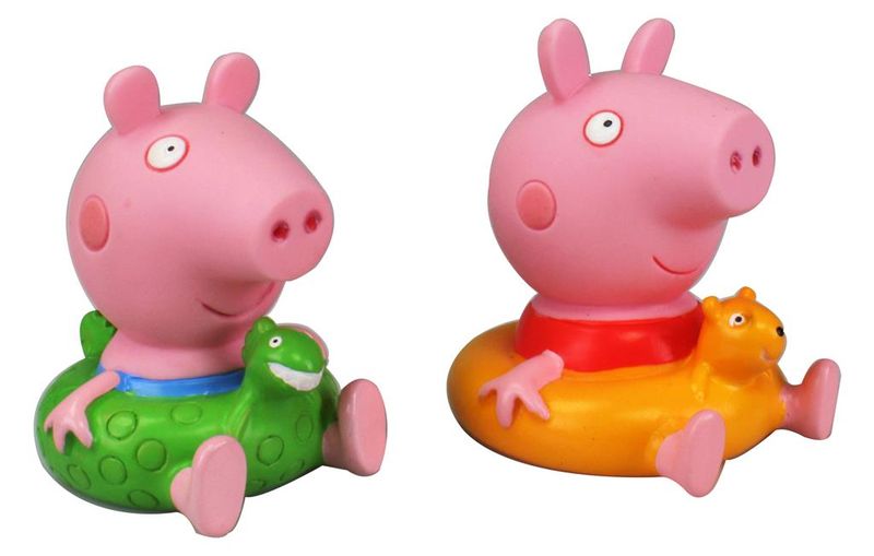 Peppa Pig Bath Figurines Blister 2
