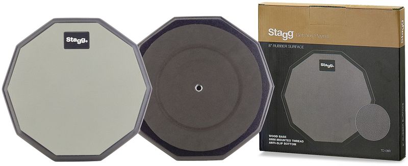 Stagg Drum Practice Pad TD 08R